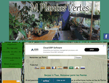 Tablet Screenshot of mplantesvertes.com